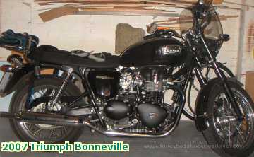  bike 2007 Triumph Bonneville