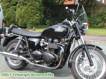  bike 2007 Triumph Bonneville