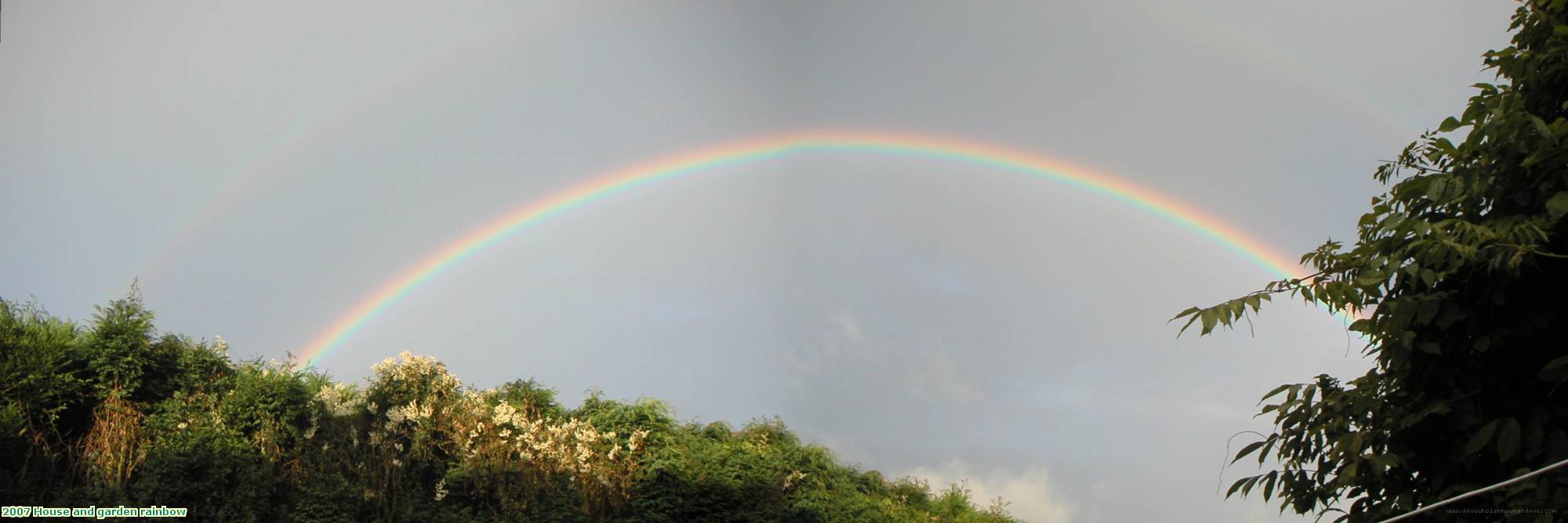 2007 House and garden rainbow