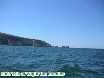  iow 2007 Isle of Wight the needles