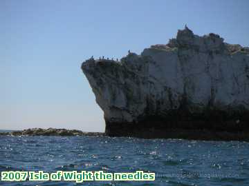  iow 2007 Isle of Wight the needles