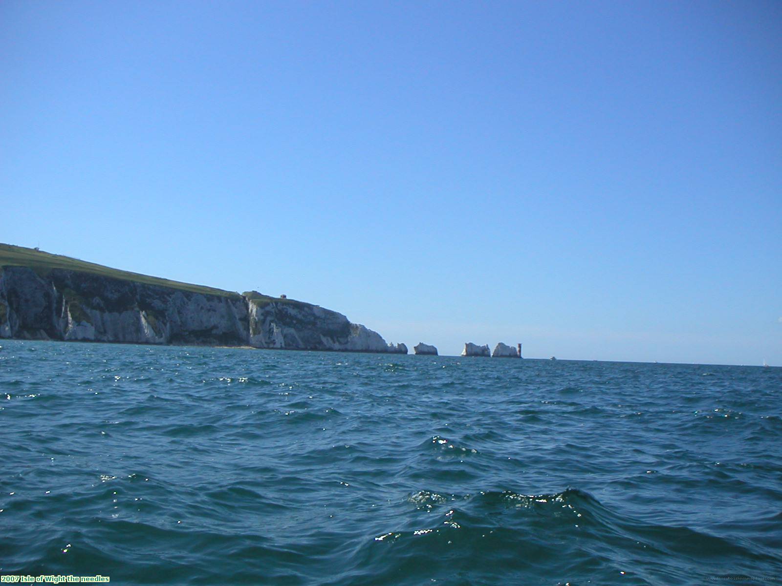 2007 Isle of Wight the needles