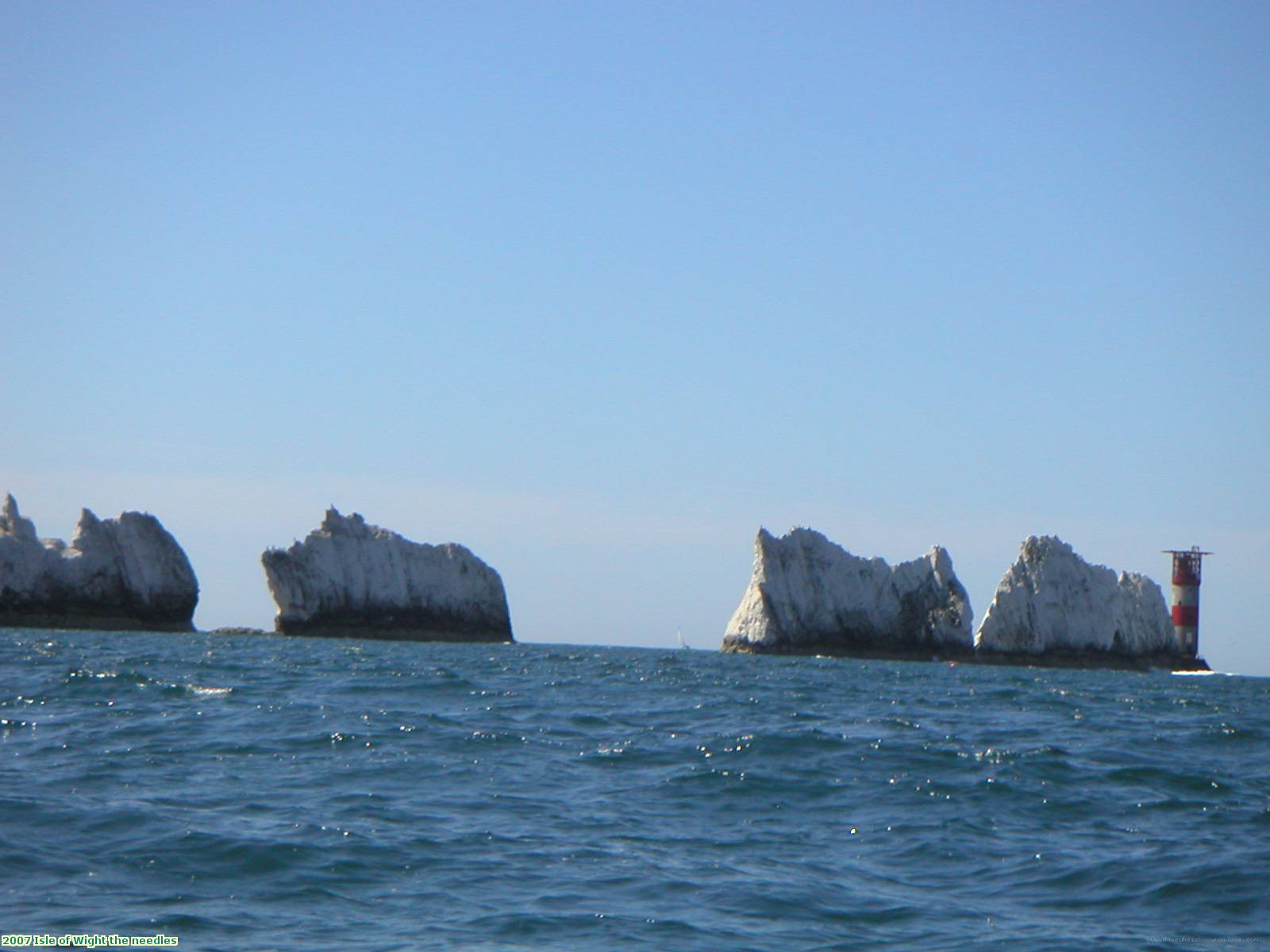 2007 Isle of Wight the needles