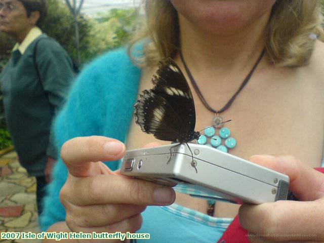 2007 Isle of Wight Helen butterfly house