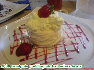  brad 2008 Bradpole pudding at the Loders Arms