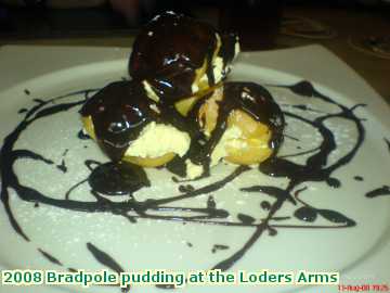  brad 2008 Bradpole pudding at the Loders Arms