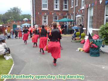  foot 2008 Footherly open day clog dancing