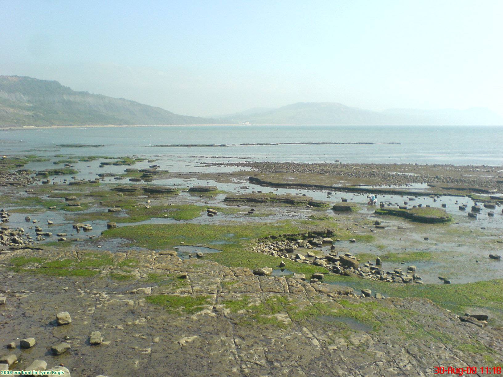 2008 our boat in Lyme Regis