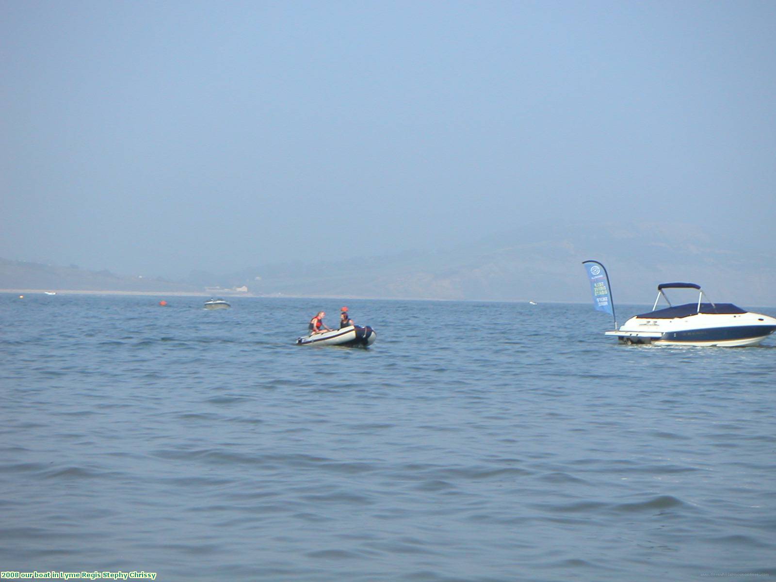 2008 our boat in Lyme Regis Stephy Chrissy