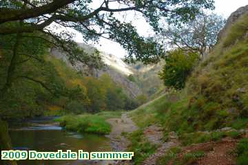  dove2 2009 Dovedale in summer