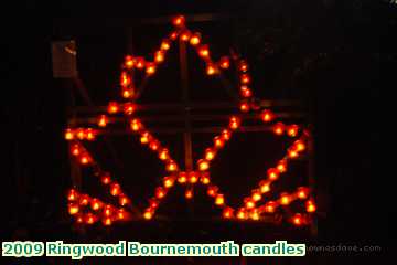  ring 2009 Ringwood Bournemouth candles