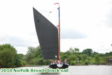  broads2 2010 Norfolk Broads black sail