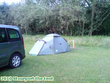  st 2010 Stourport the tent