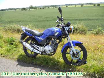  bike 2011 Our motorcycles Yamaha YBR125