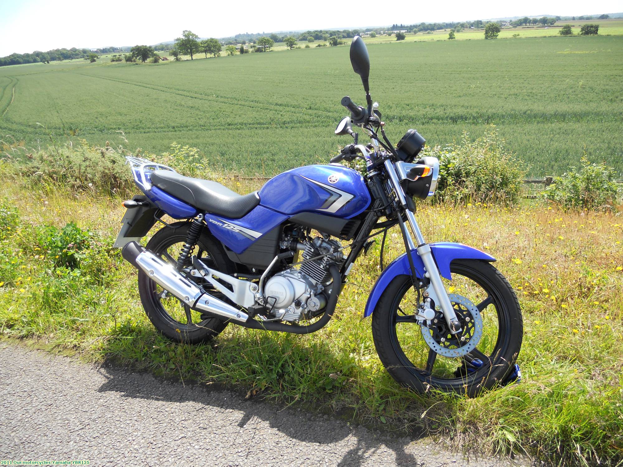 2011 Our motorcycles Yamaha YBR125