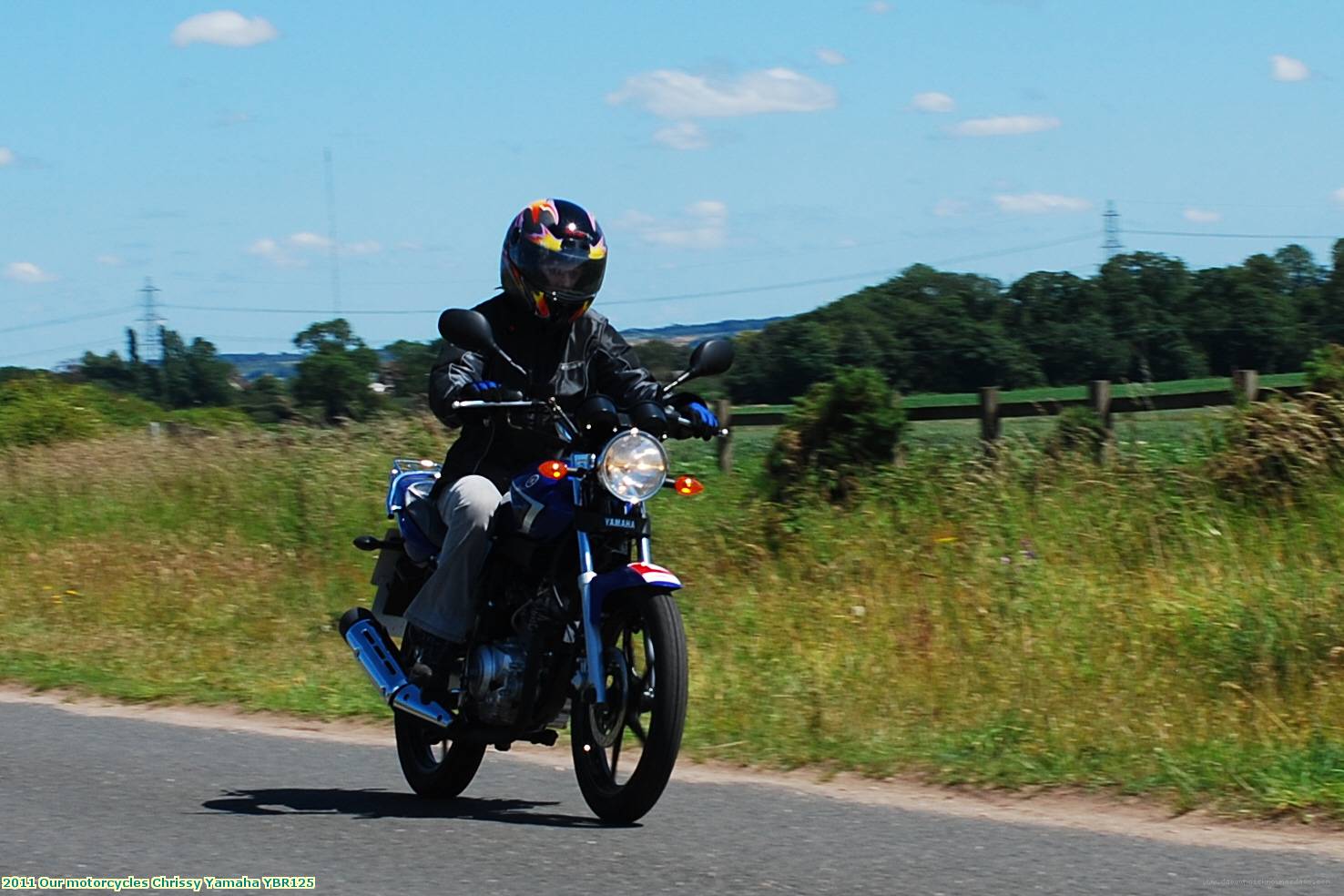 2011 Our motorcycles Chrissy Yamaha YBR125