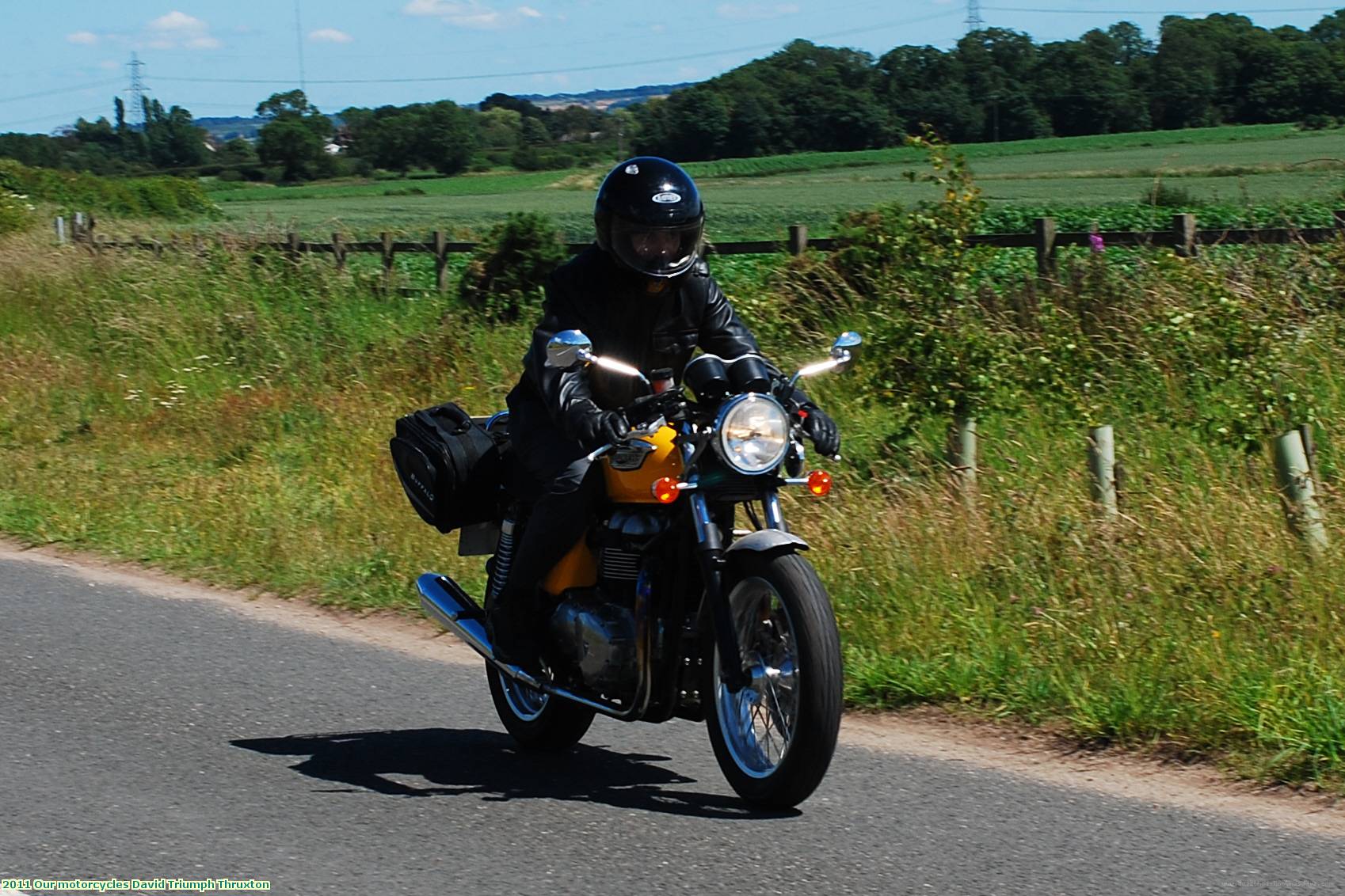 2011 Our motorcycles David Triumph Thruxton