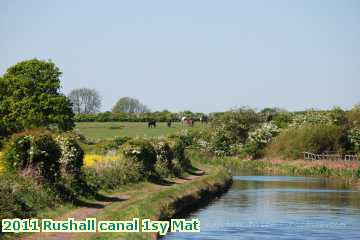  can 2011 Rushall canal 1sy Mat