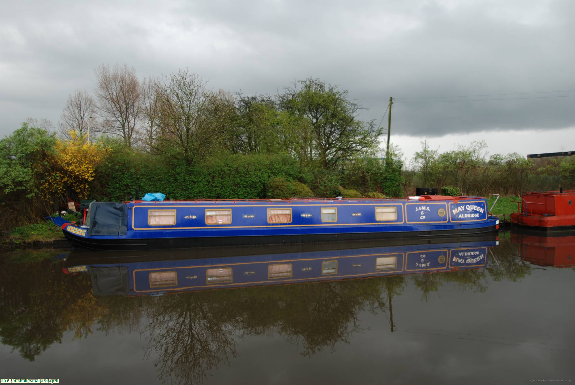 2011 Rushall canal 3rd April