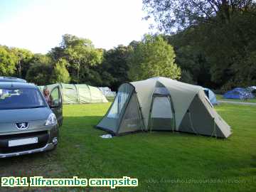  ilf 2011 Ilfracombe campsite