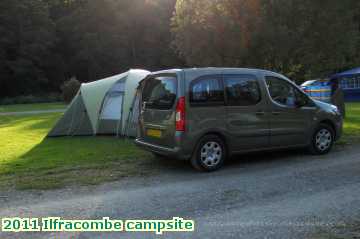  ilf 2011 Ilfracombe campsite