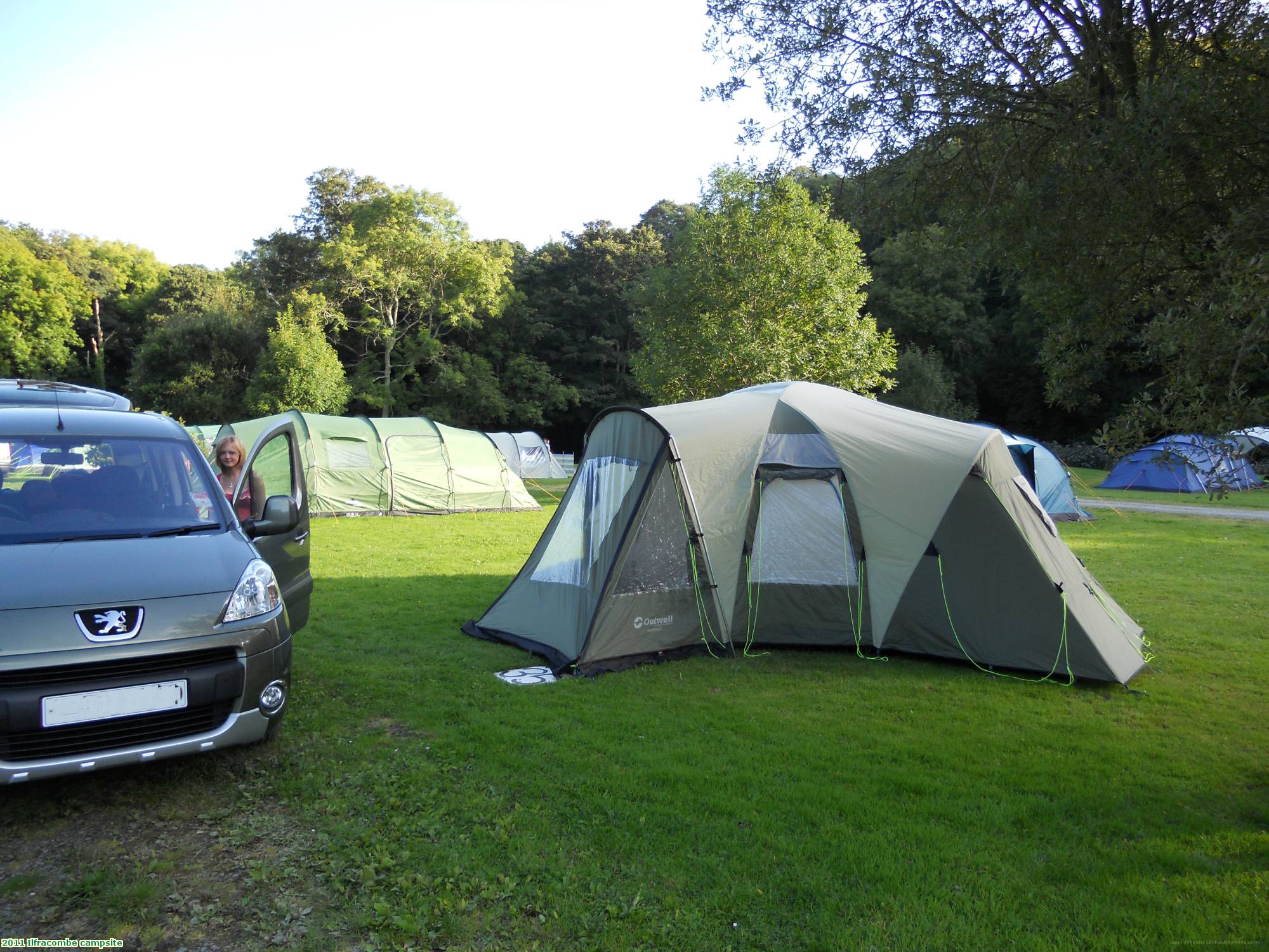 2011 Ilfracombe campsite