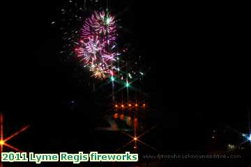  lyme2 2011 Lyme Regis fireworks