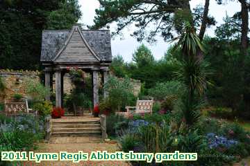  lyme2 2011 Lyme Regis Abbottsbury gardens