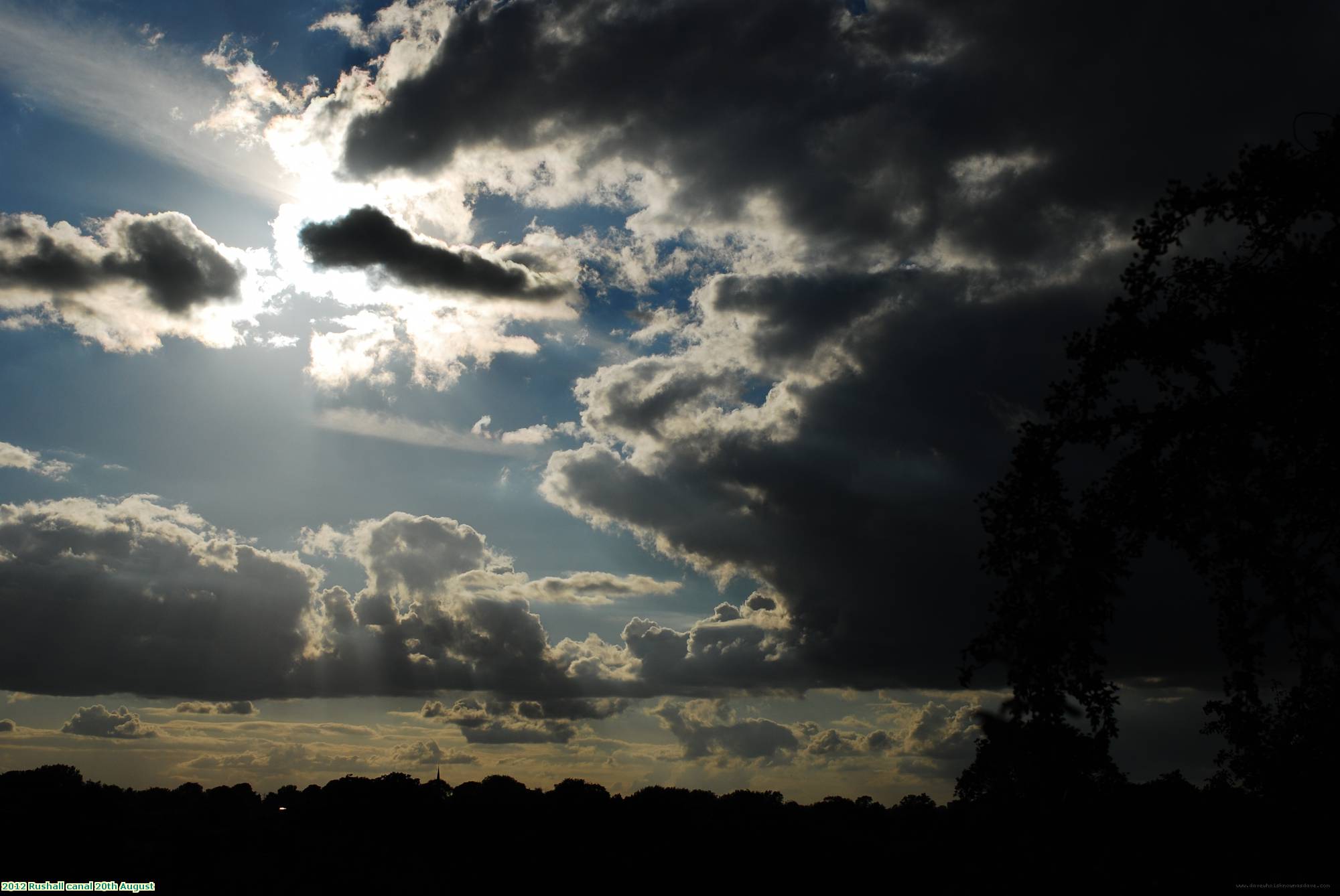 2012 Rushall canal 20th August