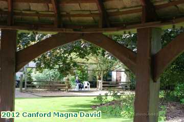  canf 2012 Canford Magna David the garden