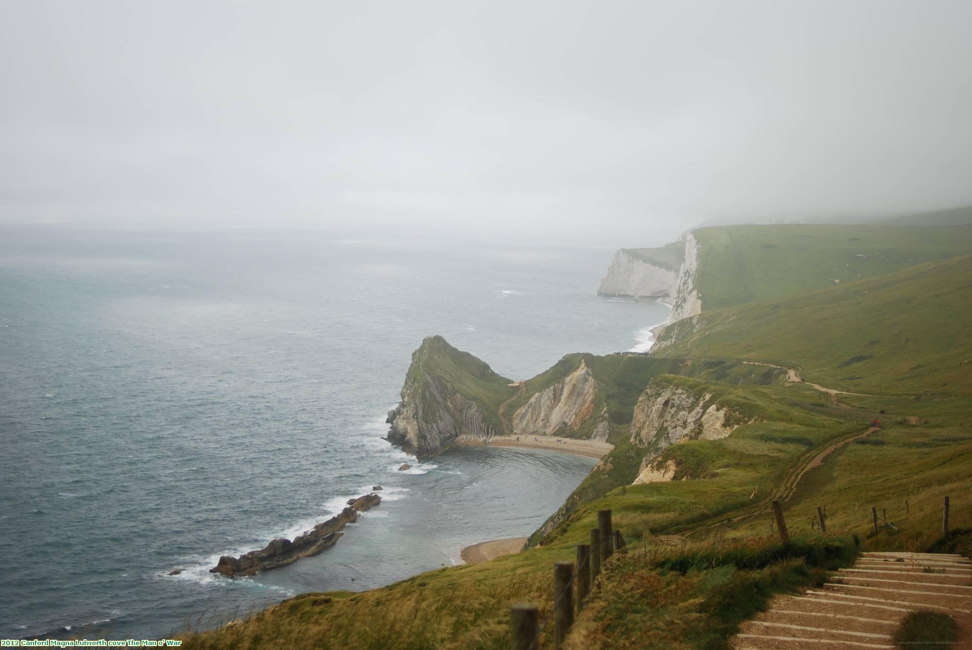 2012 Canford Magna Lulworth cove The Man o' War