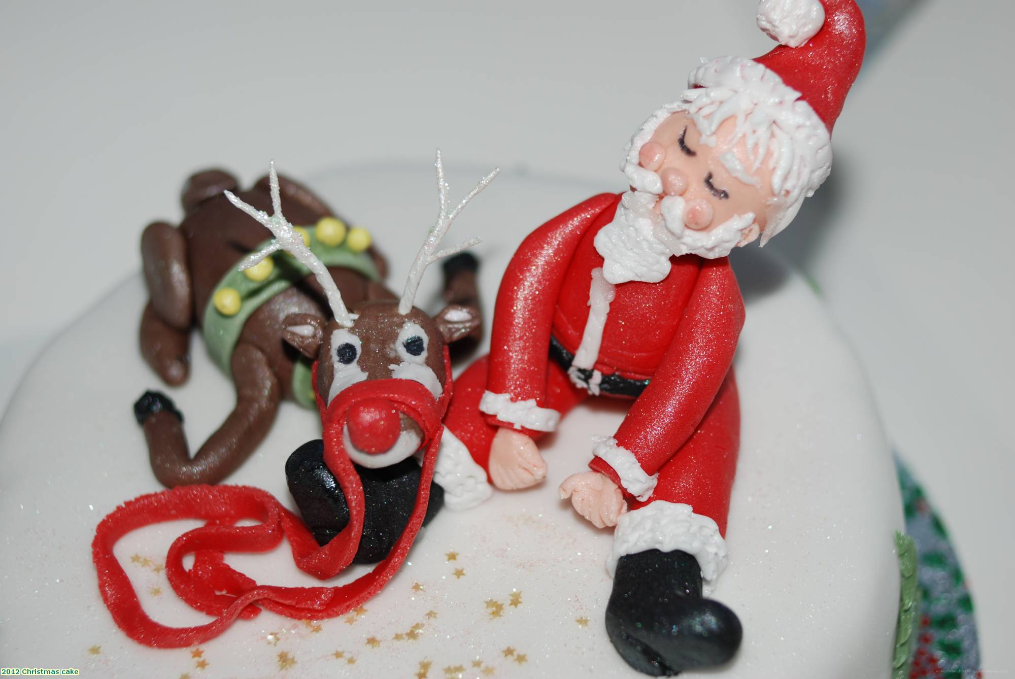 2012 Christmas cake