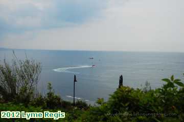  july 2012 Lyme Regis