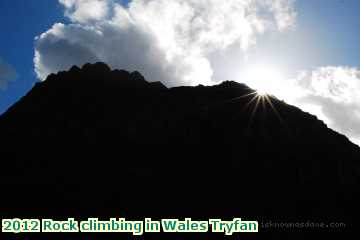  rock 2012 Rock climbing in Wales Tryfan