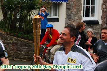  torq 2012 Torquay 20th May Olympic torch