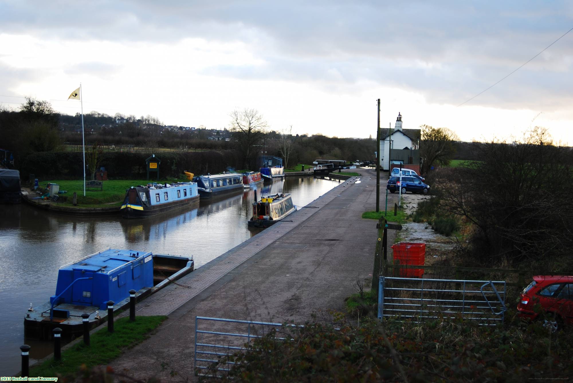 2013 Rushall canal January