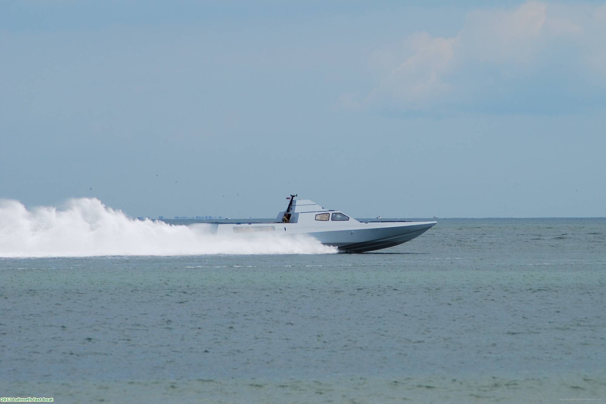 2013 Lulworth fast boat