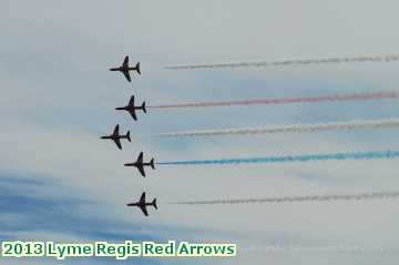  lyme2 2013 Lyme Regis Red Arrows