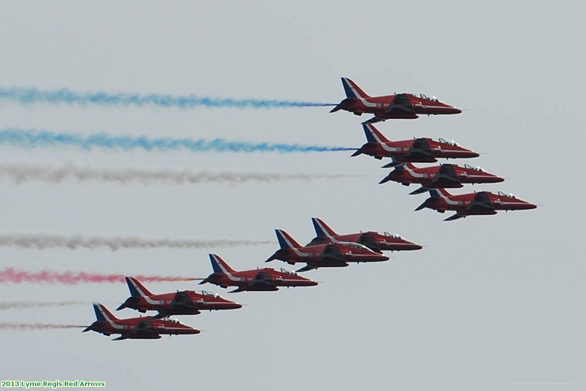 2013 Lyme Regis Red Arrows