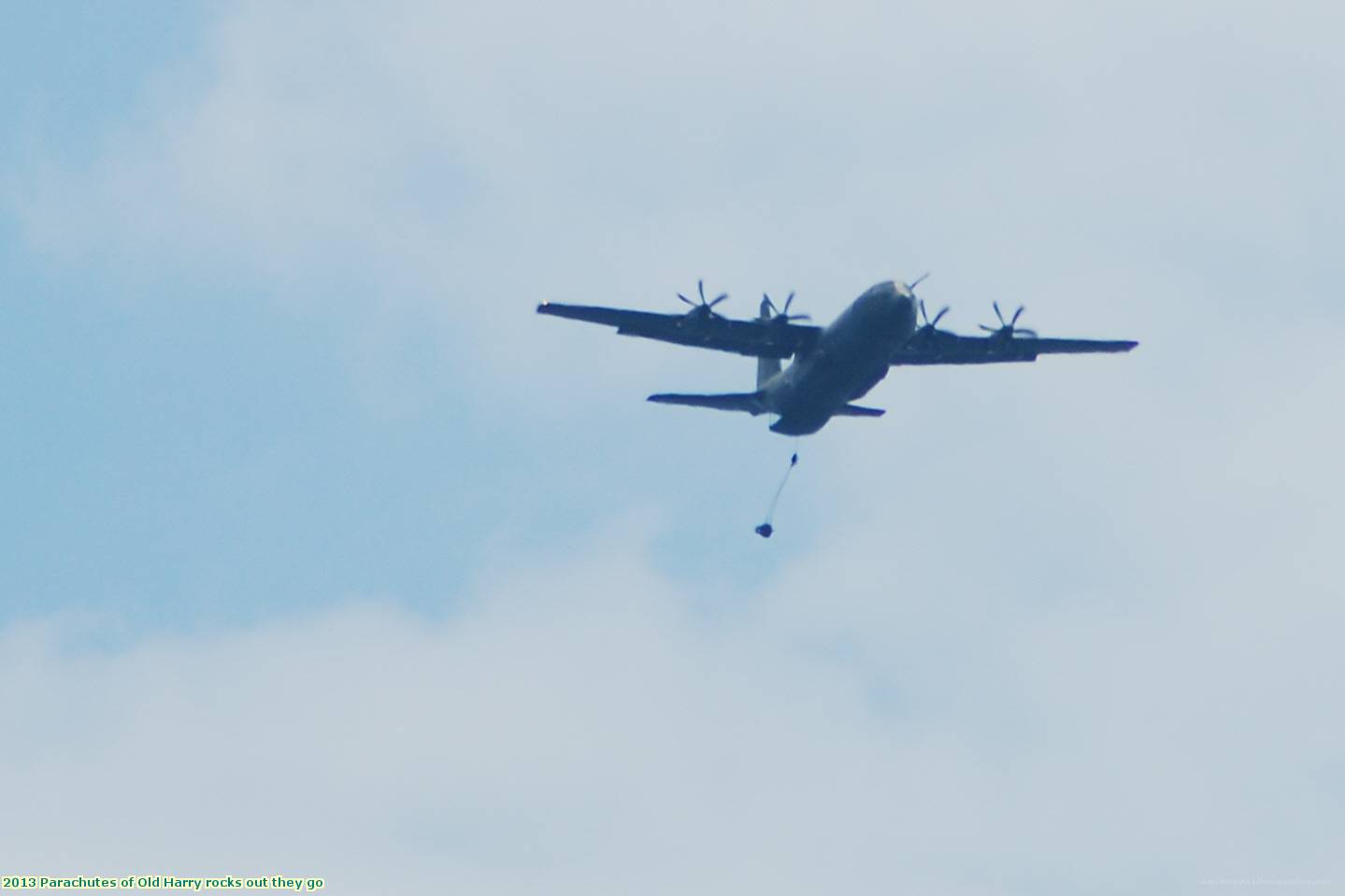 2013 Parachutes of Old Harry rocks out they go