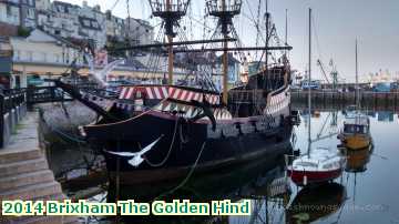  dart 2014 Brixham The Golden Hind