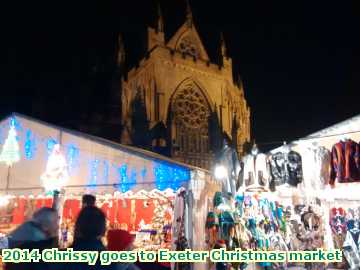  exe1 2014 Chrissy goes to Exeter Christmas market