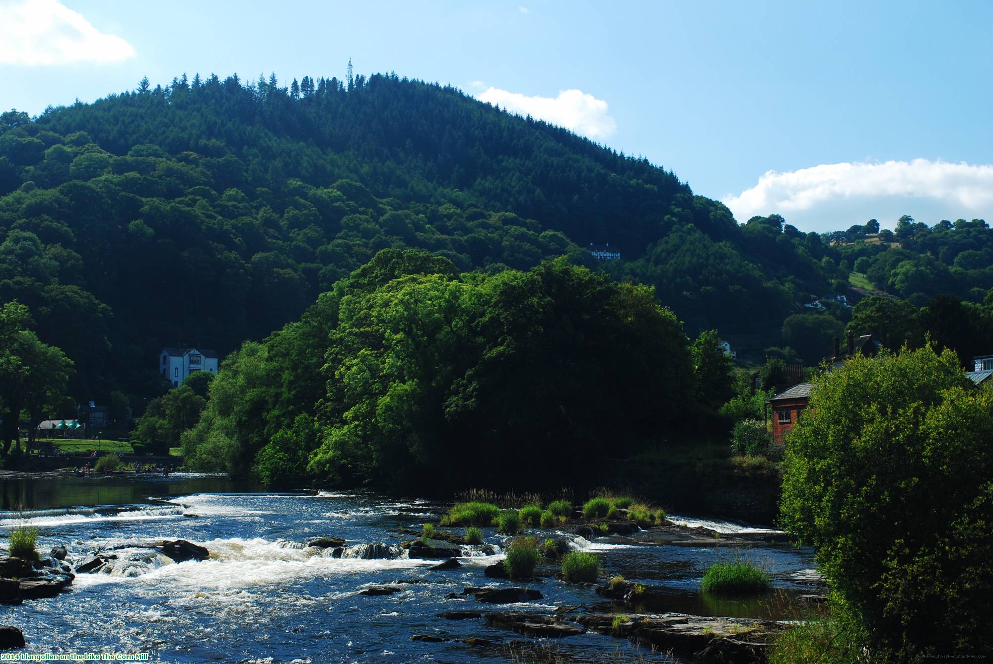 2014 Llangollen on the bike The Corn Mill