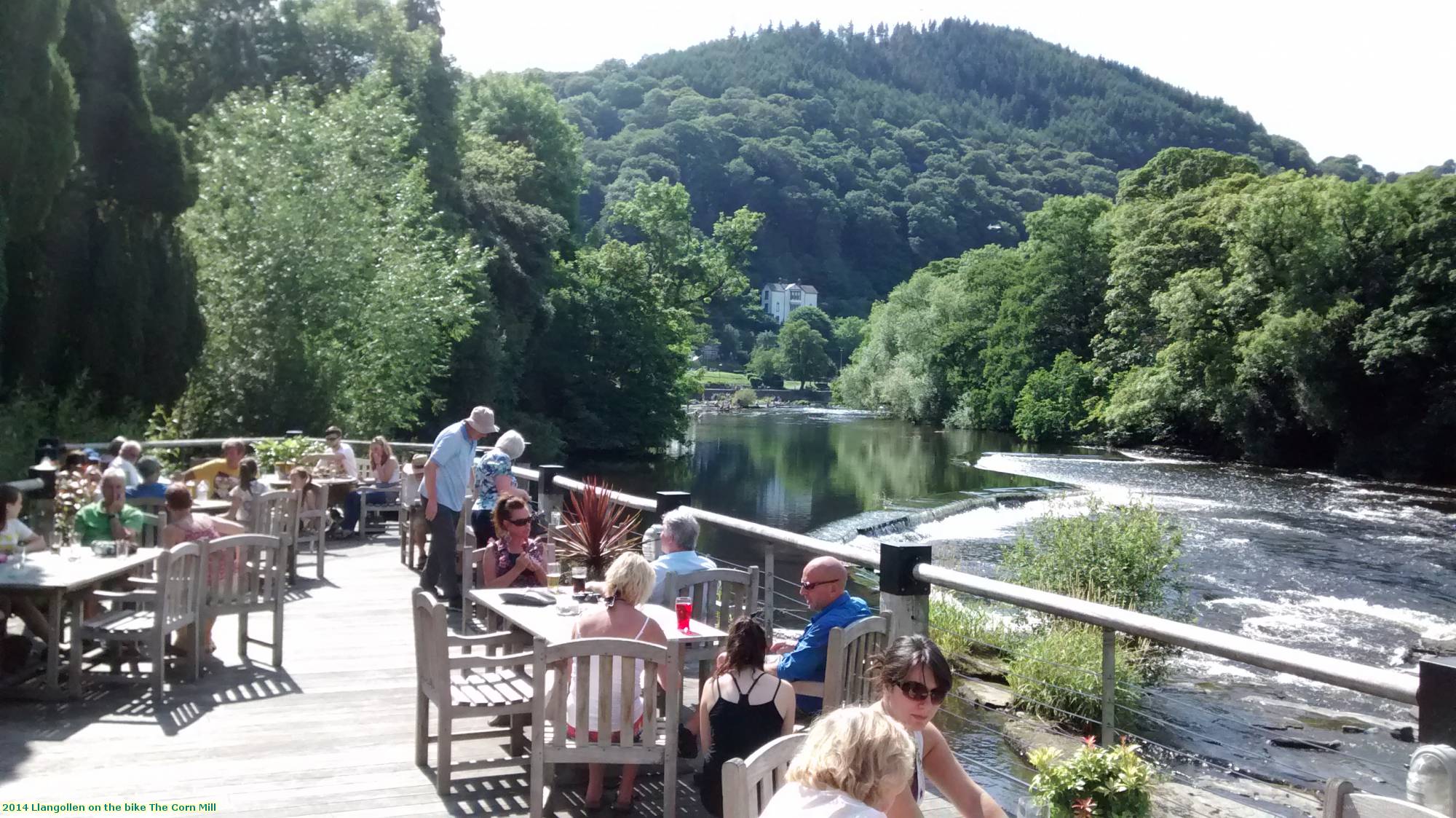 2014 Llangollen on the bike The Corn Mill