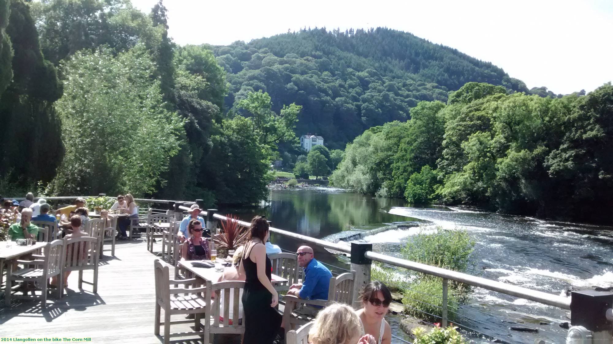 2014 Llangollen on the bike The Corn Mill