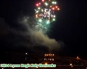  lyme2 2014 Lyme Regis July fireworks