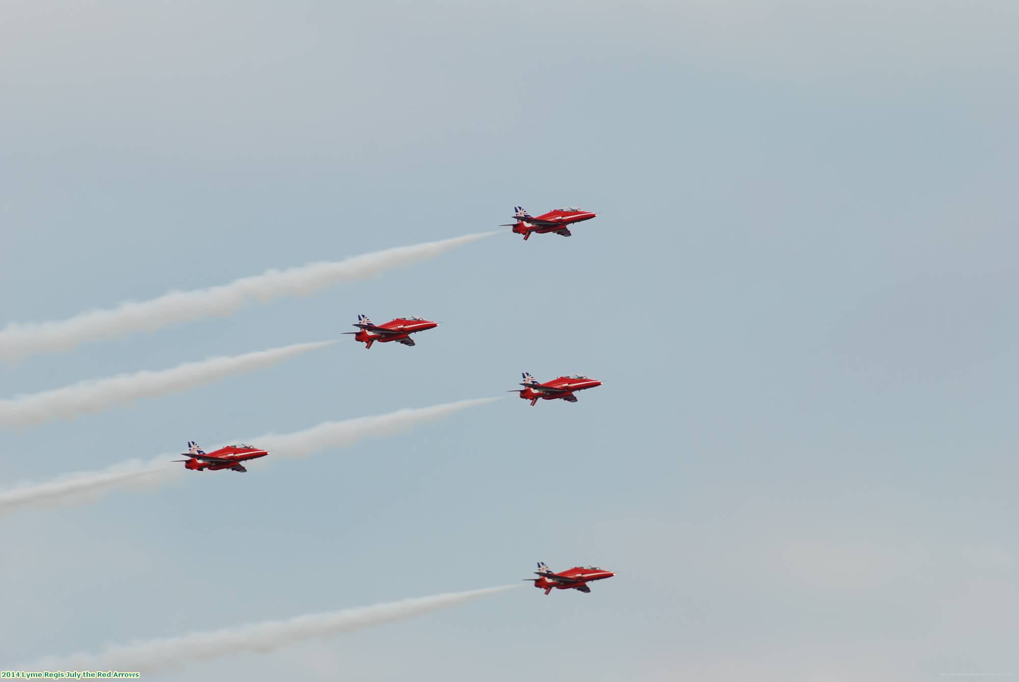 2014 Lyme Regis July the Red Arrows