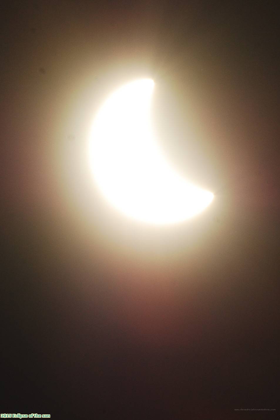 2015 Eclipse of the sun