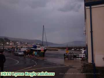  lyme3 2015 Lyme Regis rainbow