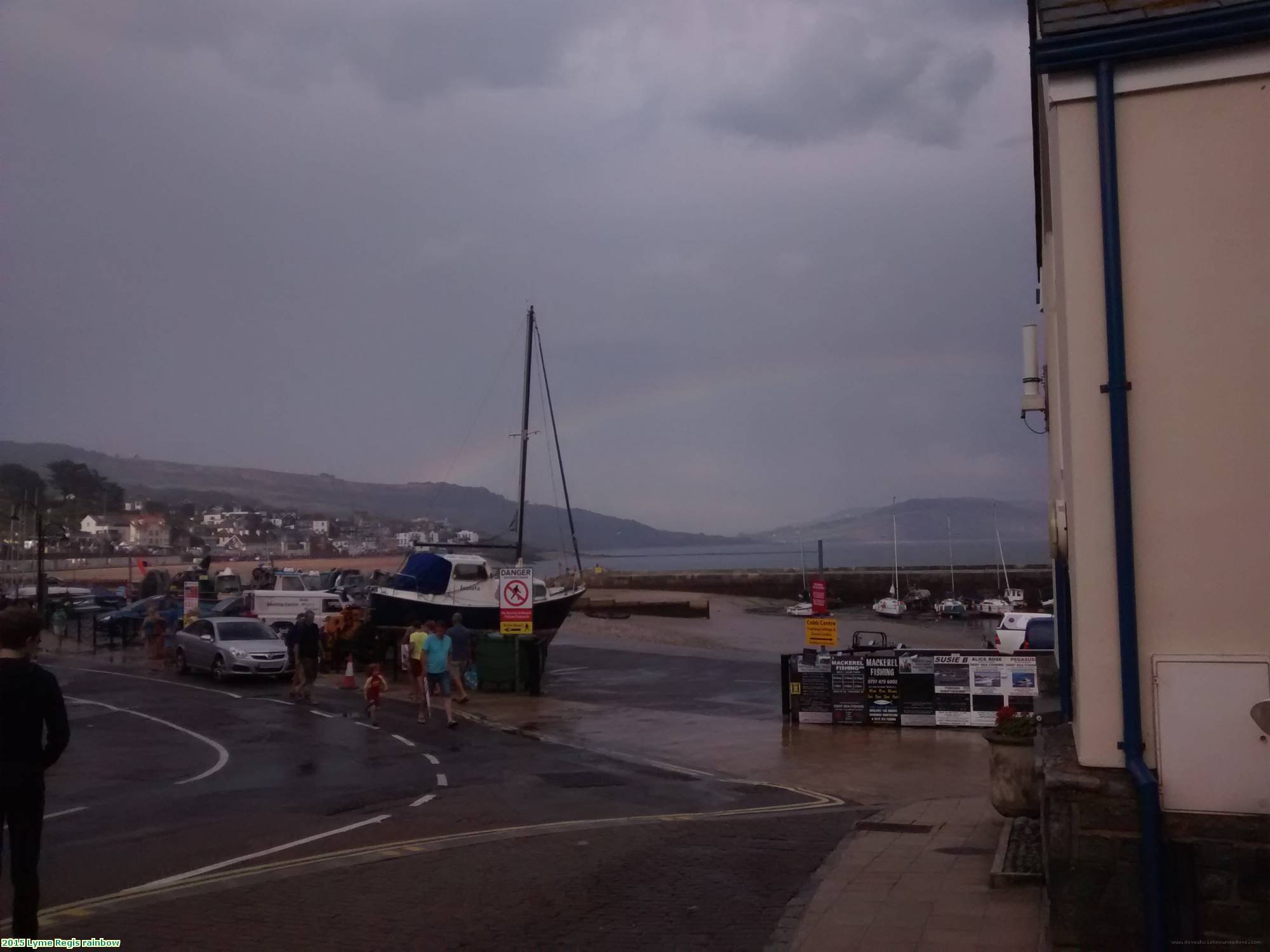 2015 Lyme Regis rainbow